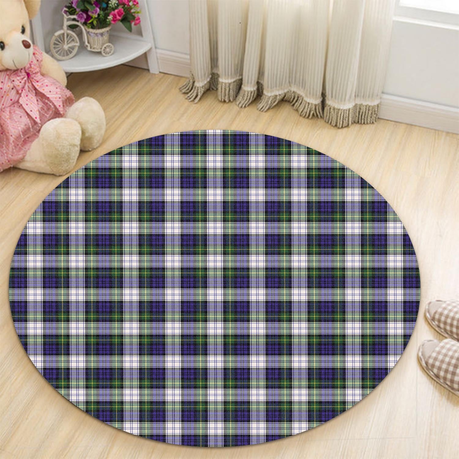 gordon-dress-modern-tartan-round-rug