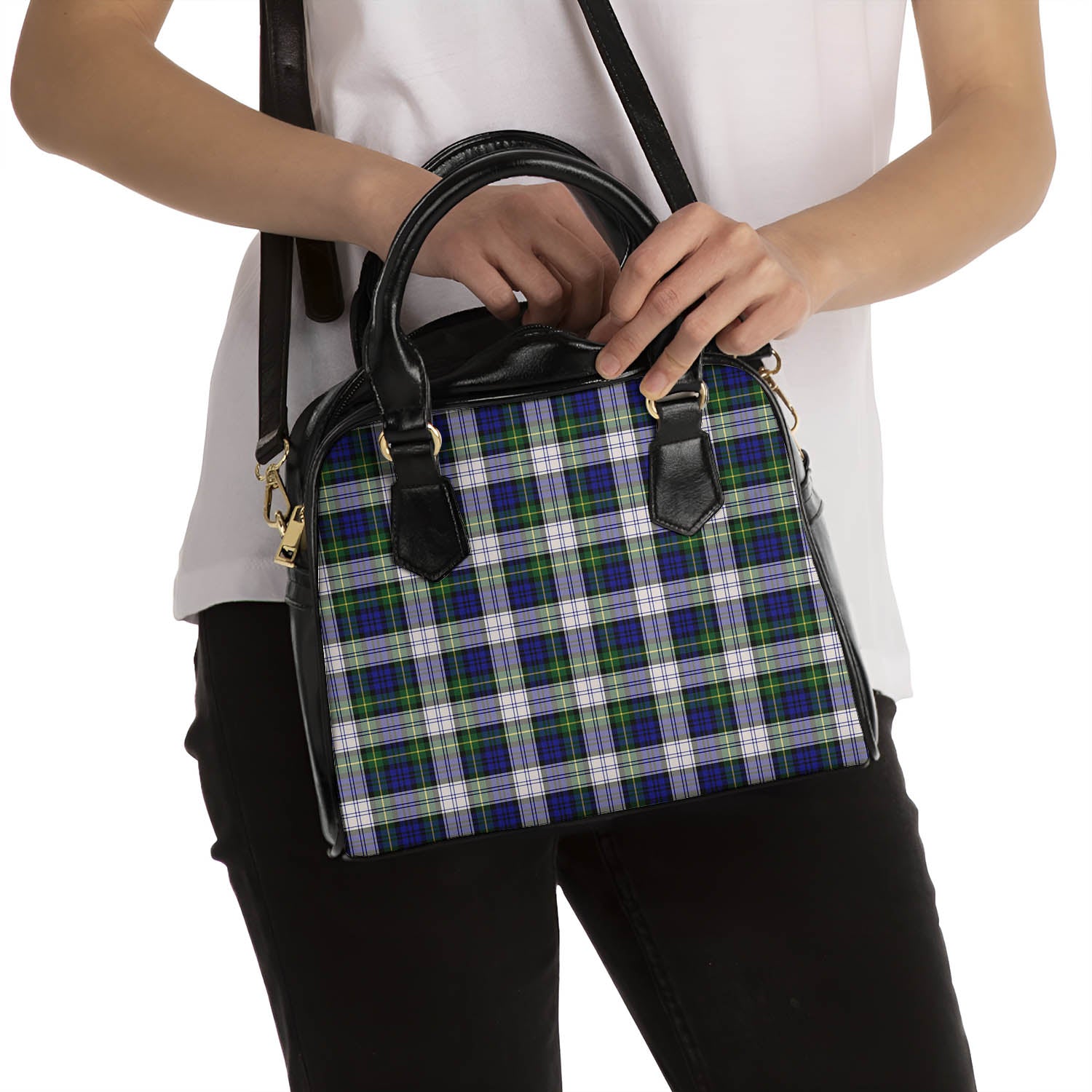 Gordon Dress Modern Tartan Shoulder Handbags - Tartanvibesclothing