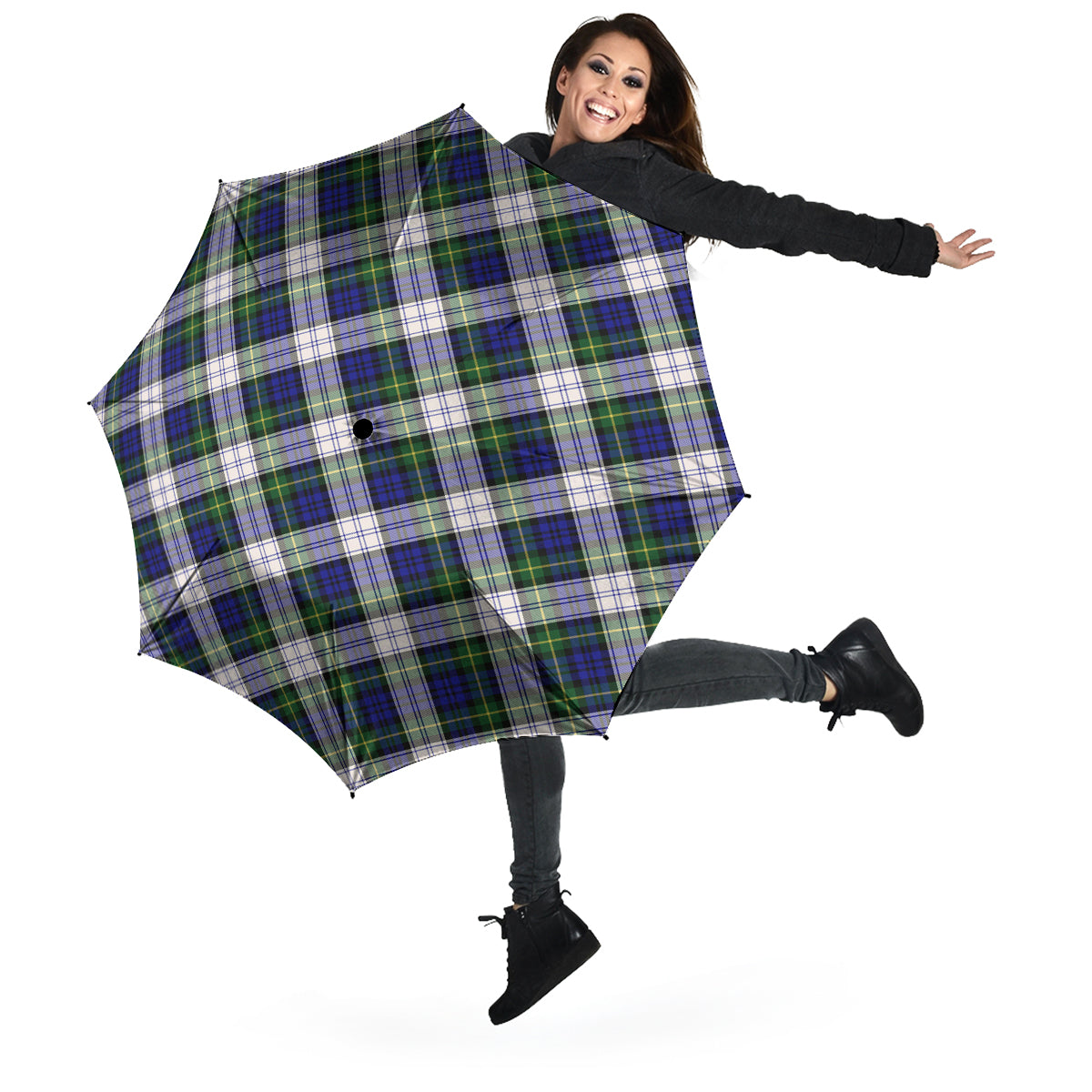 Gordon Dress Modern Tartan Umbrella - Tartanvibesclothing