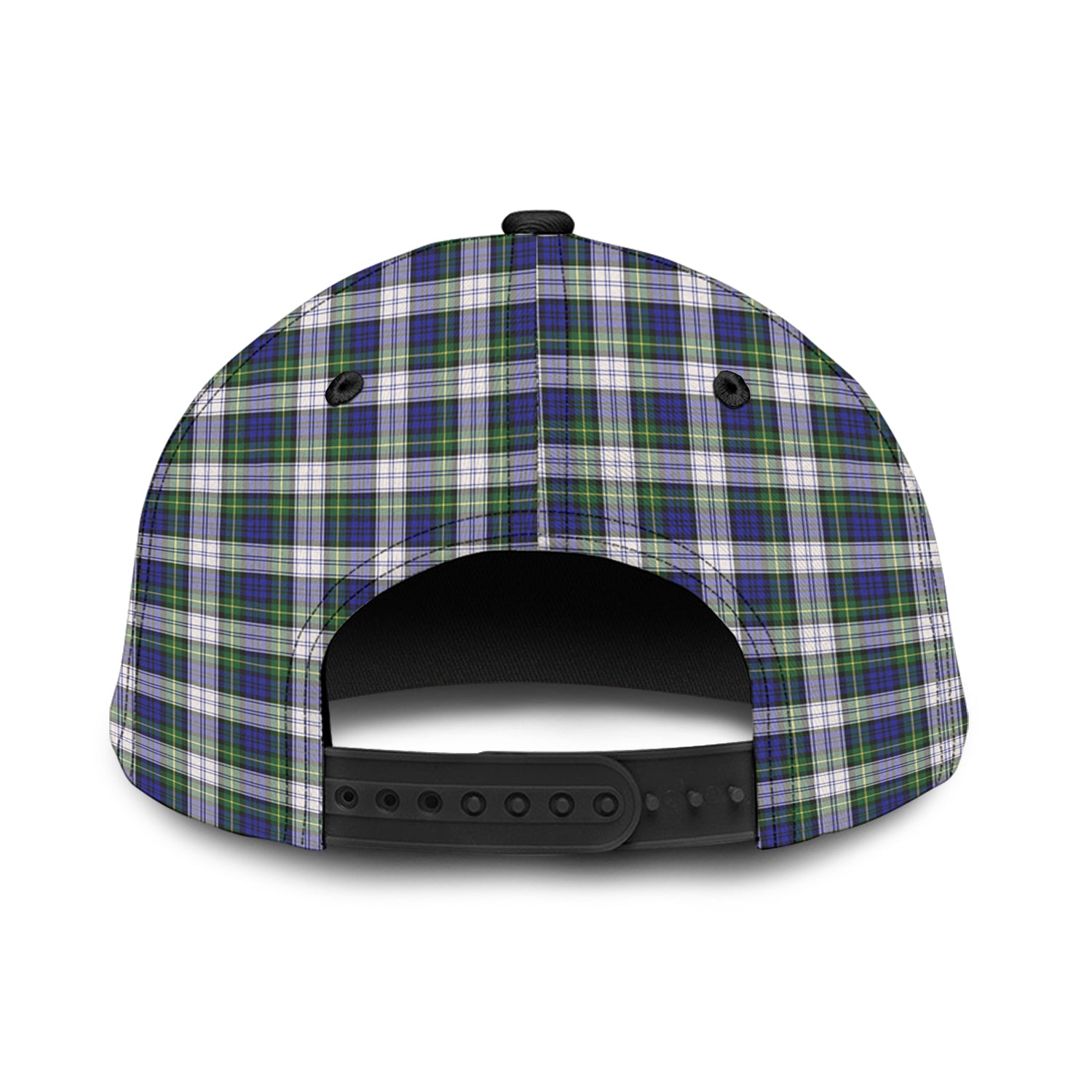 Gordon Dress Modern Tartan Classic Cap with Family Crest - Tartan Vibes Clothing