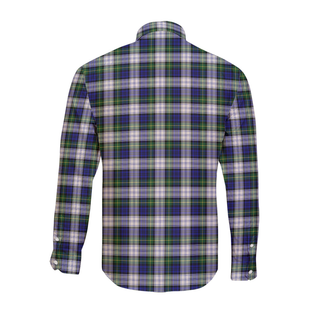 gordon-dress-modern-tartan-long-sleeve-button-up-shirt-with-family-crest