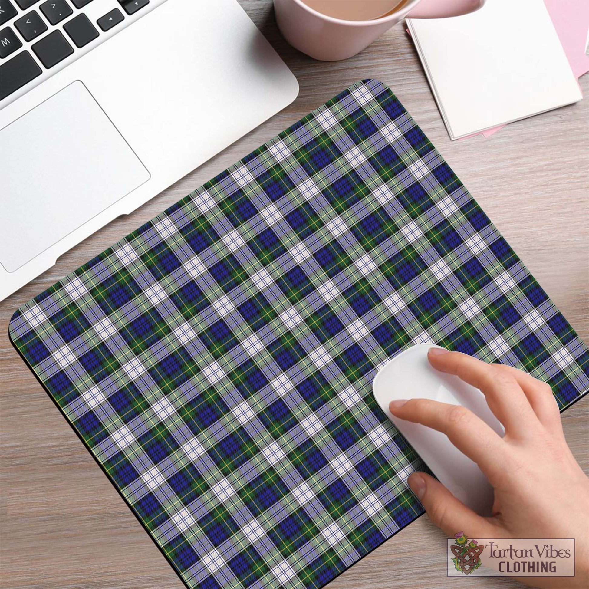 Tartan Vibes Clothing Gordon Dress Modern Tartan Mouse Pad