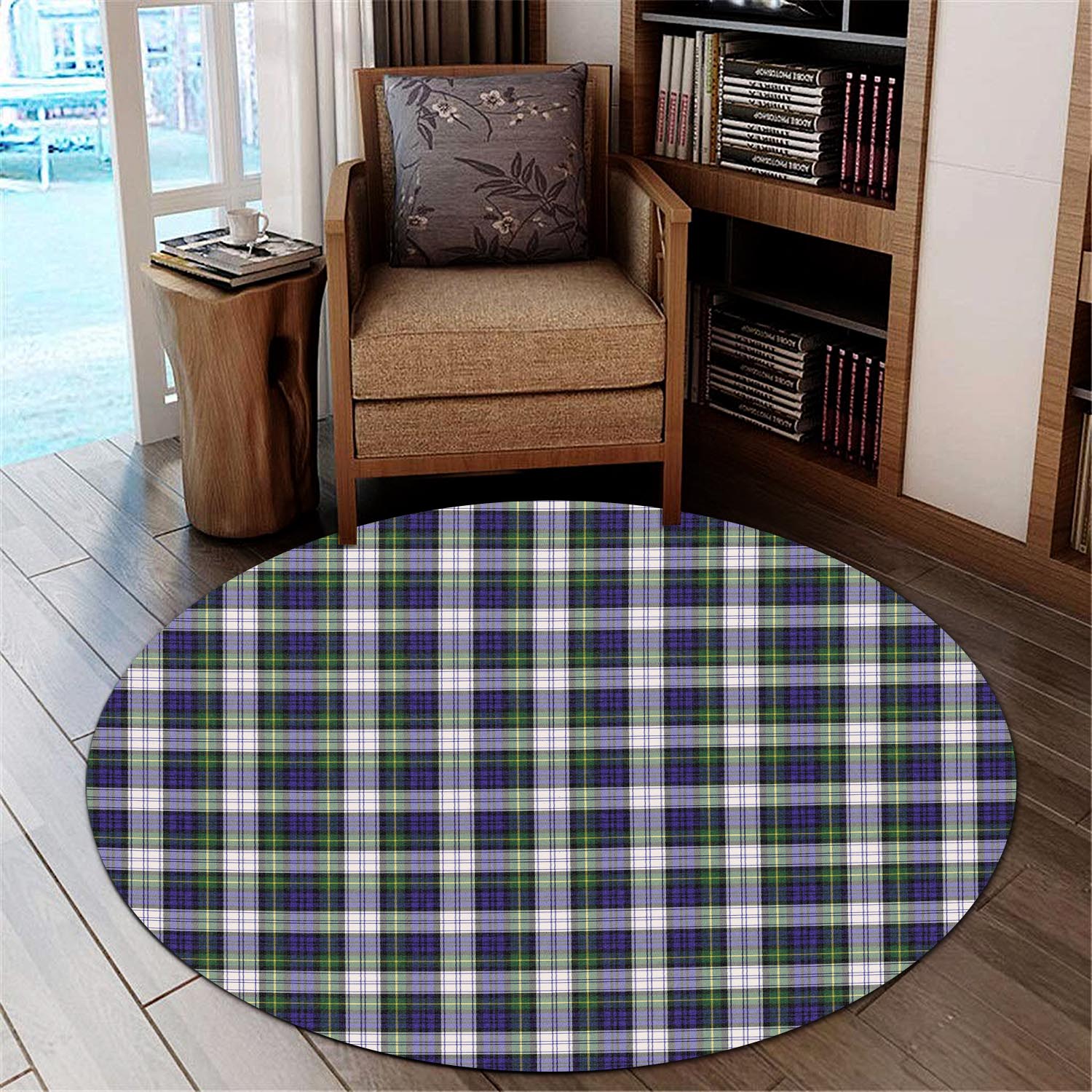 gordon-dress-modern-tartan-round-rug