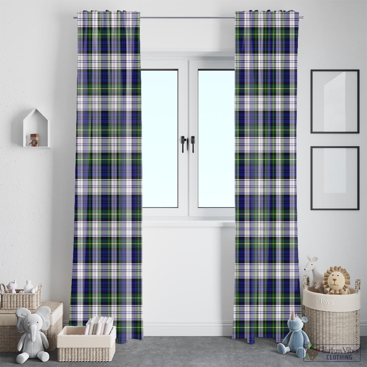 Gordon Dress Modern Tartan Window Curtain