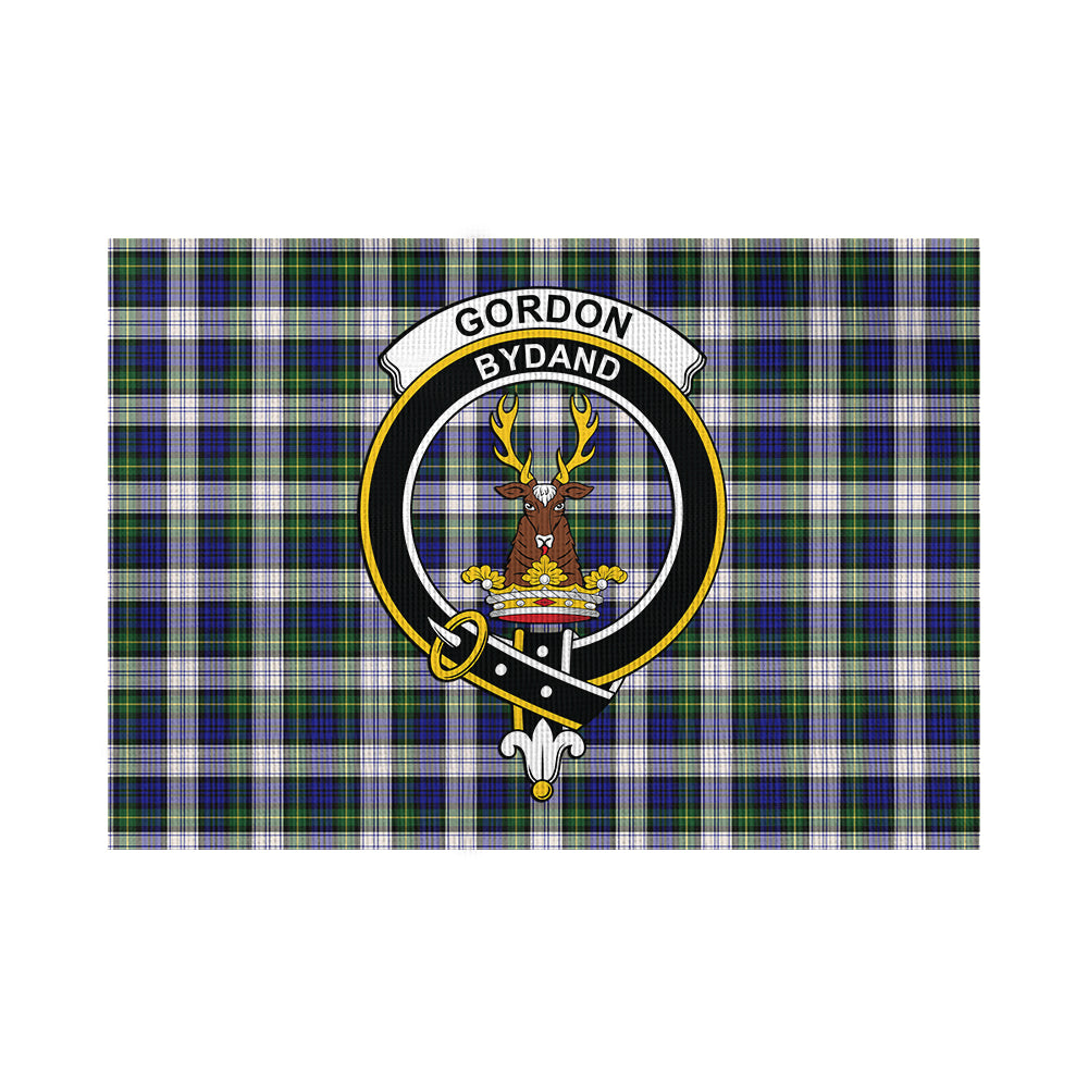 Gordon Dress Modern Tartan Flag with Family Crest - Tartan Vibes Clothing