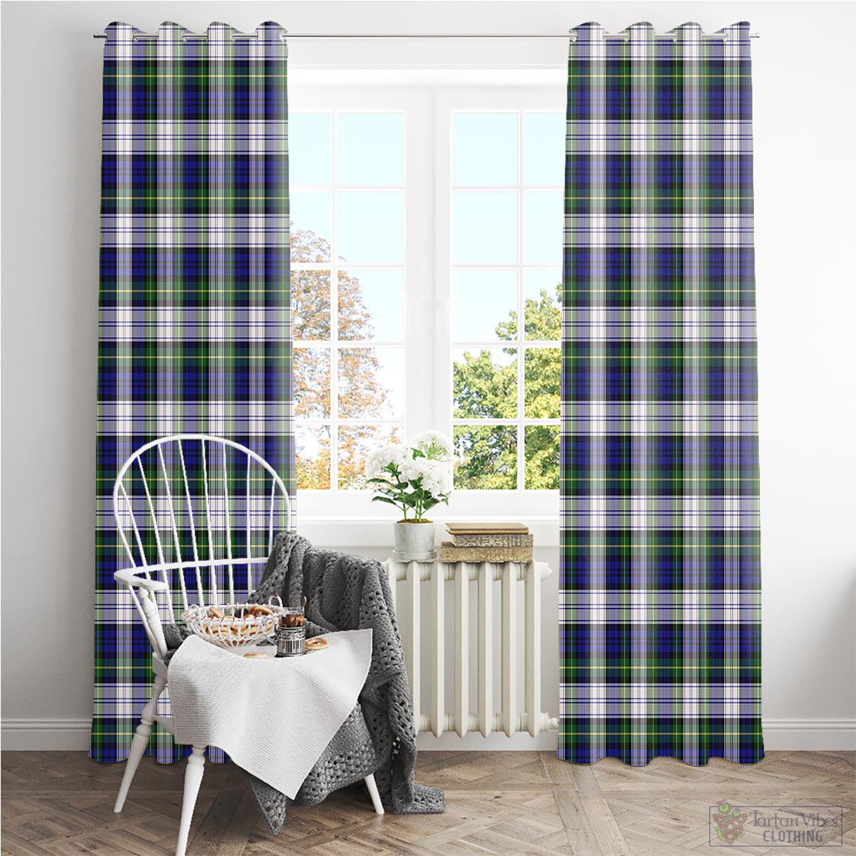 Gordon Dress Modern Tartan Window Curtain