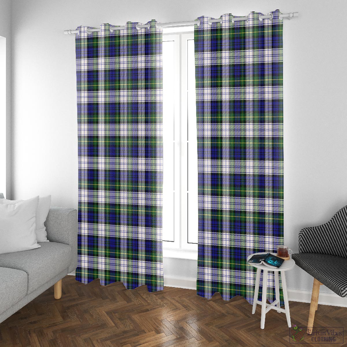 Gordon Dress Modern Tartan Window Curtain