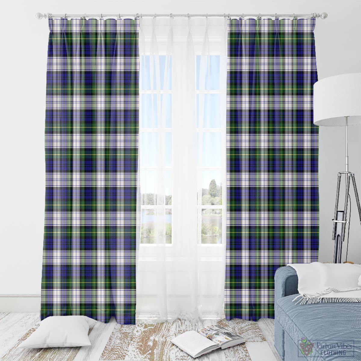 Gordon Dress Modern Tartan Window Curtain