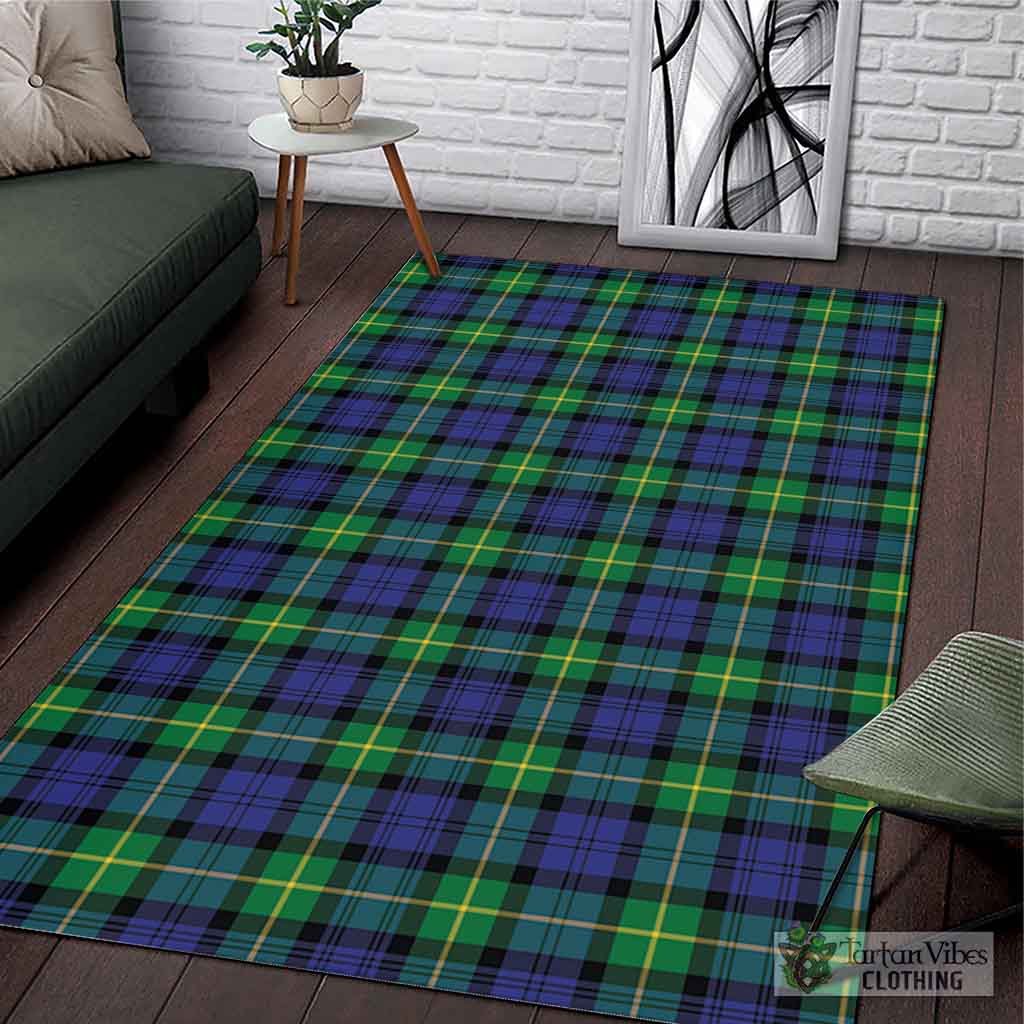 Tartan Vibes Clothing Gordon Modern Tartan Area Rug