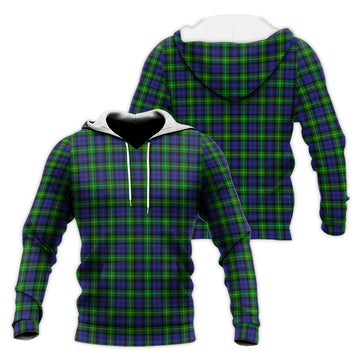 Gordon Modern Tartan Knitted Hoodie