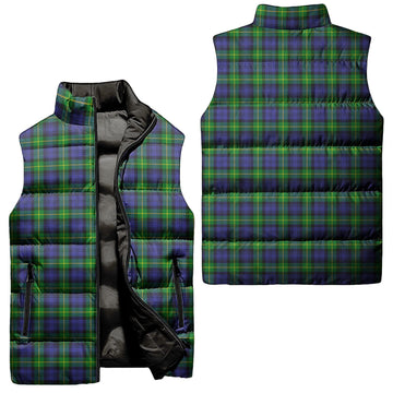 Gordon Modern Tartan Sleeveless Puffer Jacket