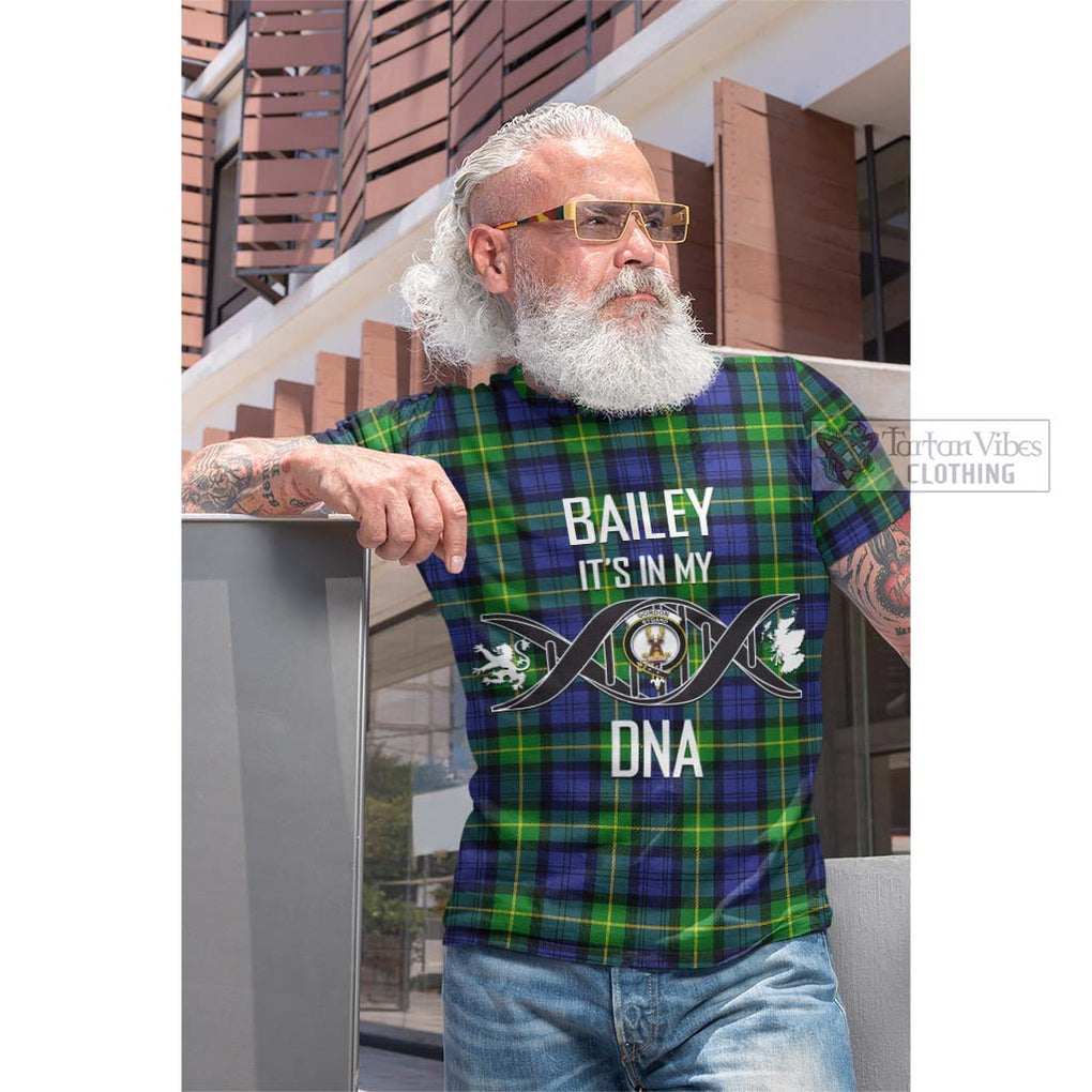 Tartan Vibes Clothing Gordon Modern Tartan Cotton T-shirt with Family Crest DNA In Me Style