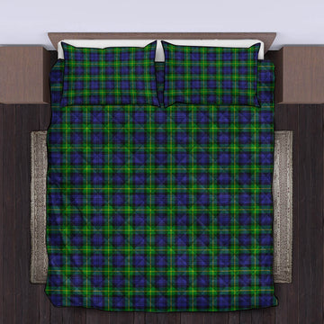 Gordon Modern Tartan Quilt Bed Set