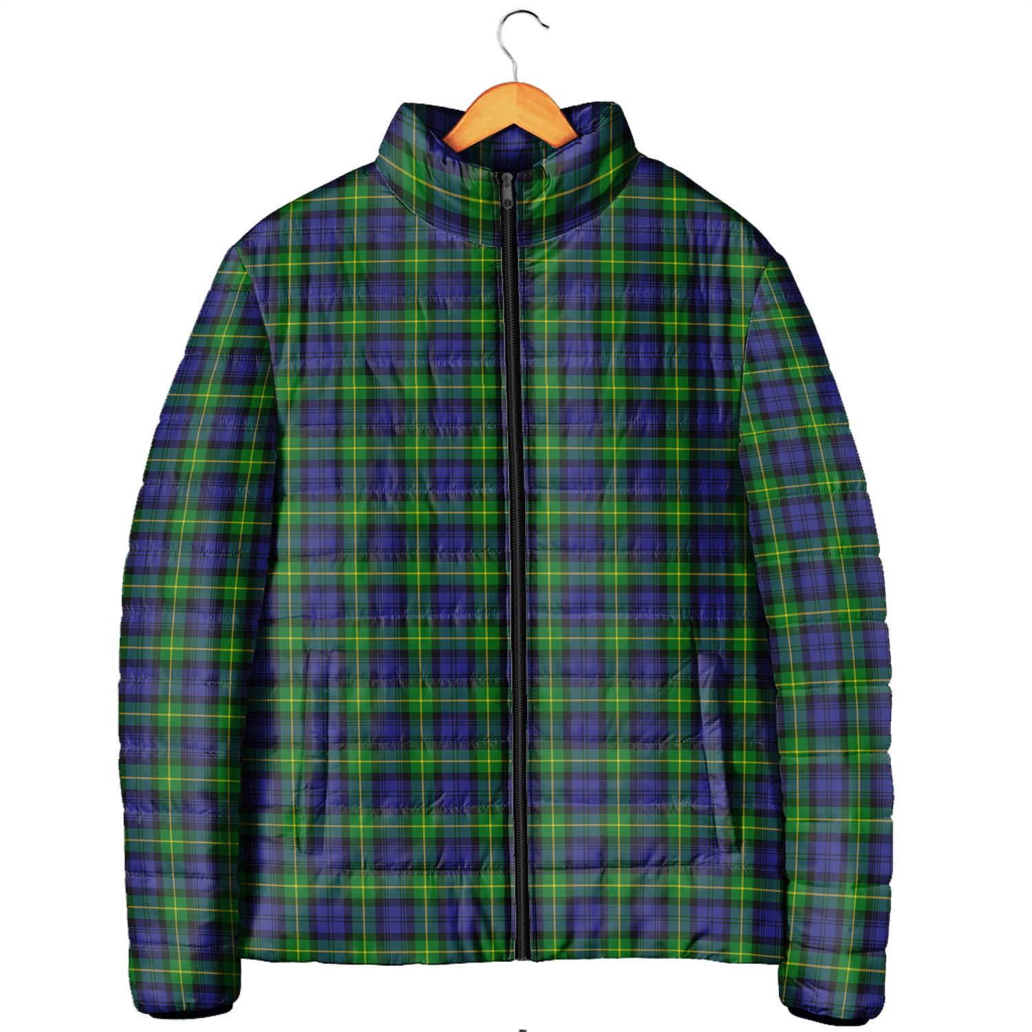 Gordon Modern Tartan Padded Jacket Men's Padded Jacket - Tartan Vibes Clothing