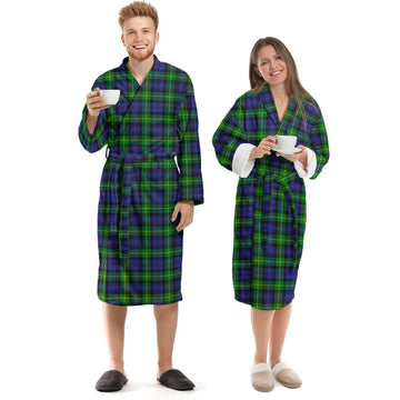 Gordon Modern Tartan Bathrobe