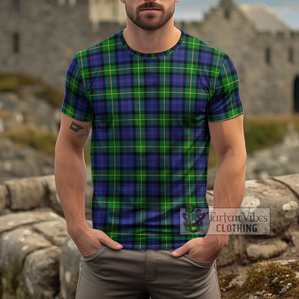 Gordon Modern Tartan Cotton T-Shirt Men's Shirt - Tartanvibesclothing Shop