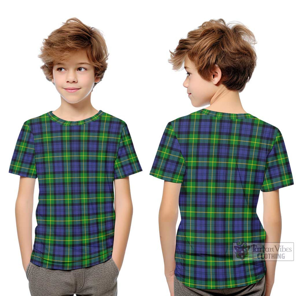 Gordon Modern Tartan Kid T-Shirt Youth XL Size14 - Tartanvibesclothing Shop