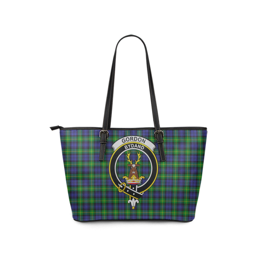 gordon-modern-tartan-leather-tote-bag-with-family-crest