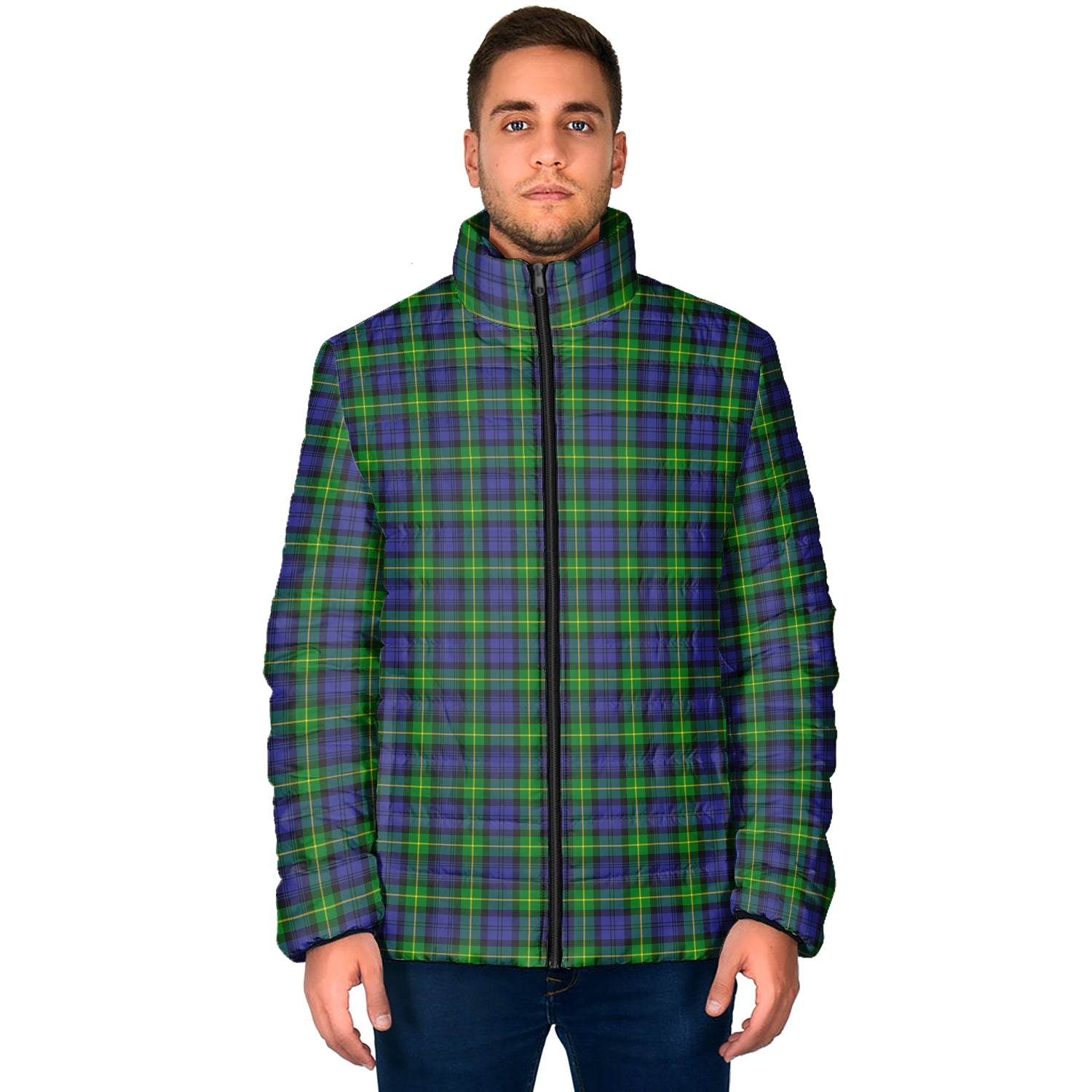 Gordon Modern Tartan Padded Jacket - Tartan Vibes Clothing