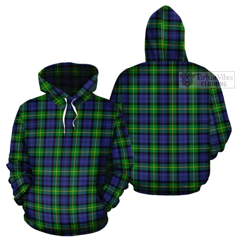 Gordon Modern Tartan Cotton Hoodie Pullover Hoodie - Tartan Vibes Clothing