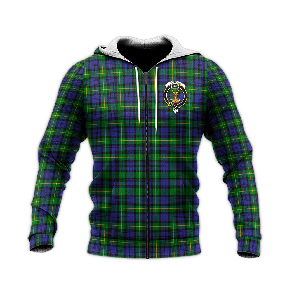 gordon-modern-tartan-knitted-hoodie-with-family-crest