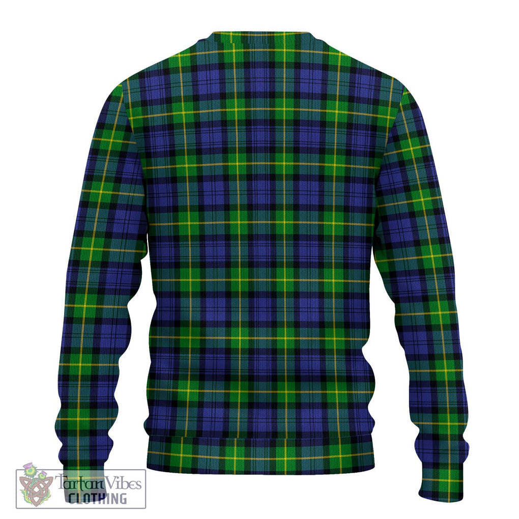 Gordon Modern Tartan Knitted Sweater with Family Crest DNA In Me Style - Tartanvibesclothing Shop