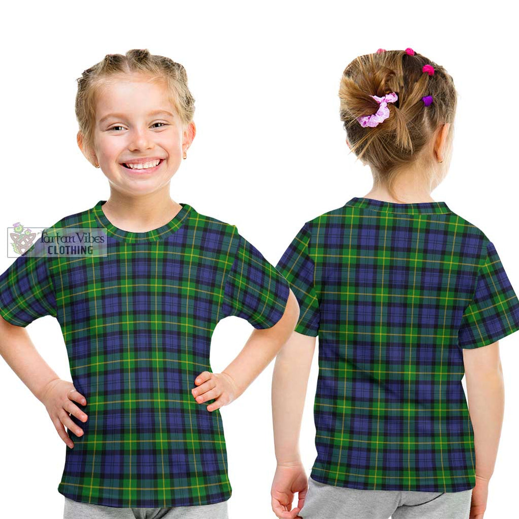 Gordon Modern Tartan Kid T-Shirt - Tartanvibesclothing Shop