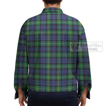 Gordon Modern Tartan Unisex Lapel Cotton Jacket