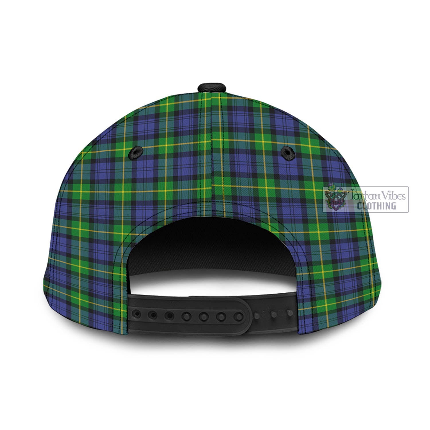 Tartan Vibes Clothing Gordon Modern Tartan Classic Cap with Family Crest In Me Style