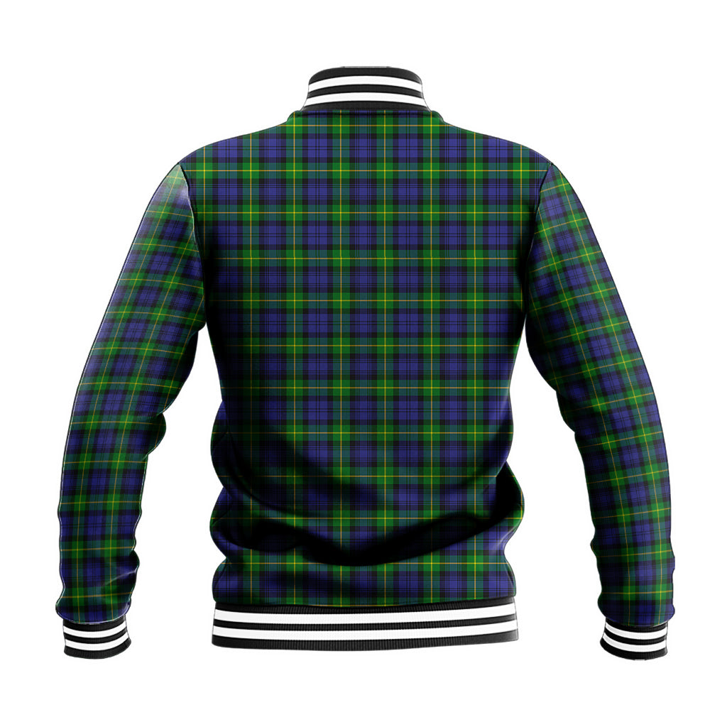 Gordon Modern Tartan Baseball Jacket with Family Crest - Tartan Vibes Clothing