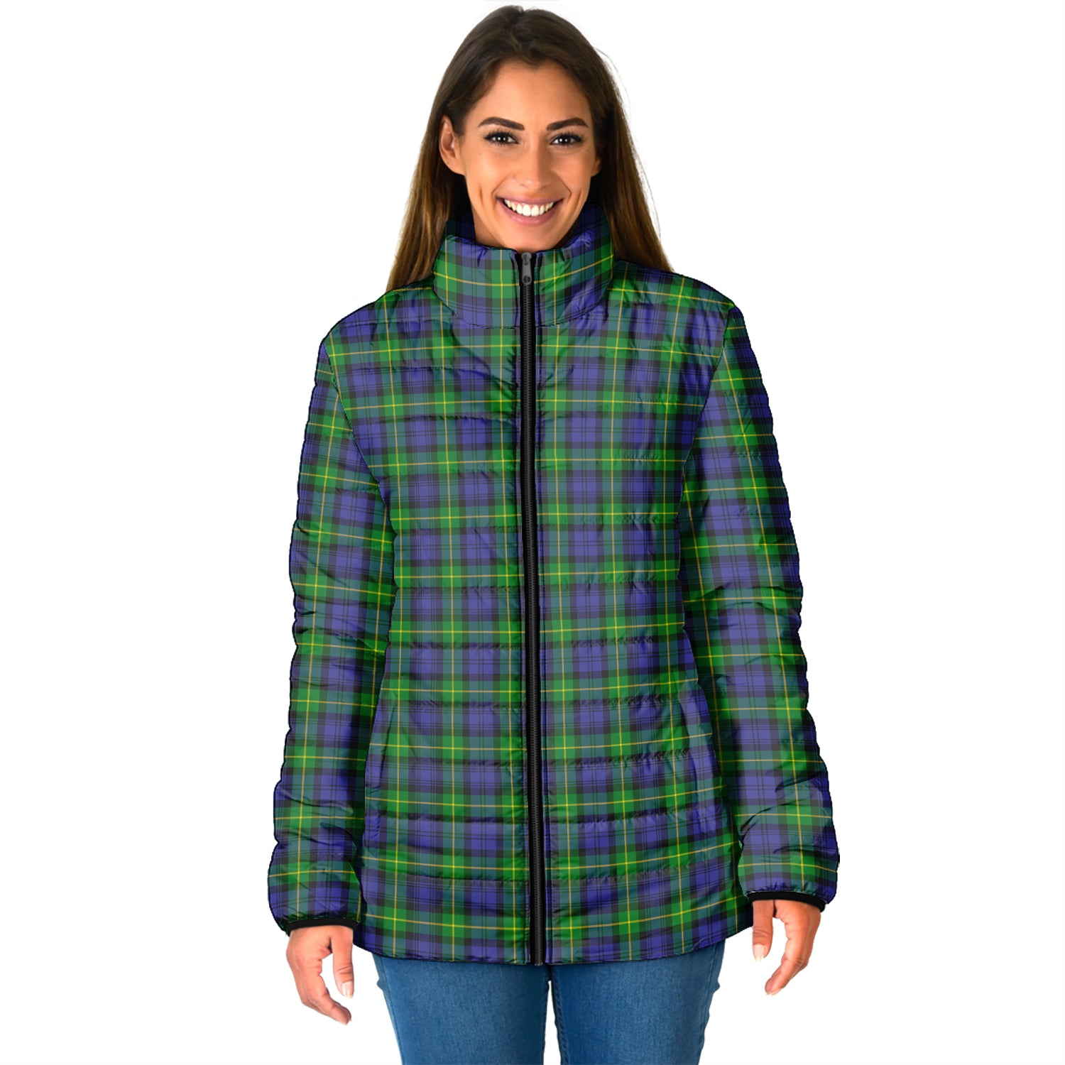 Gordon Modern Tartan Padded Jacket - Tartan Vibes Clothing