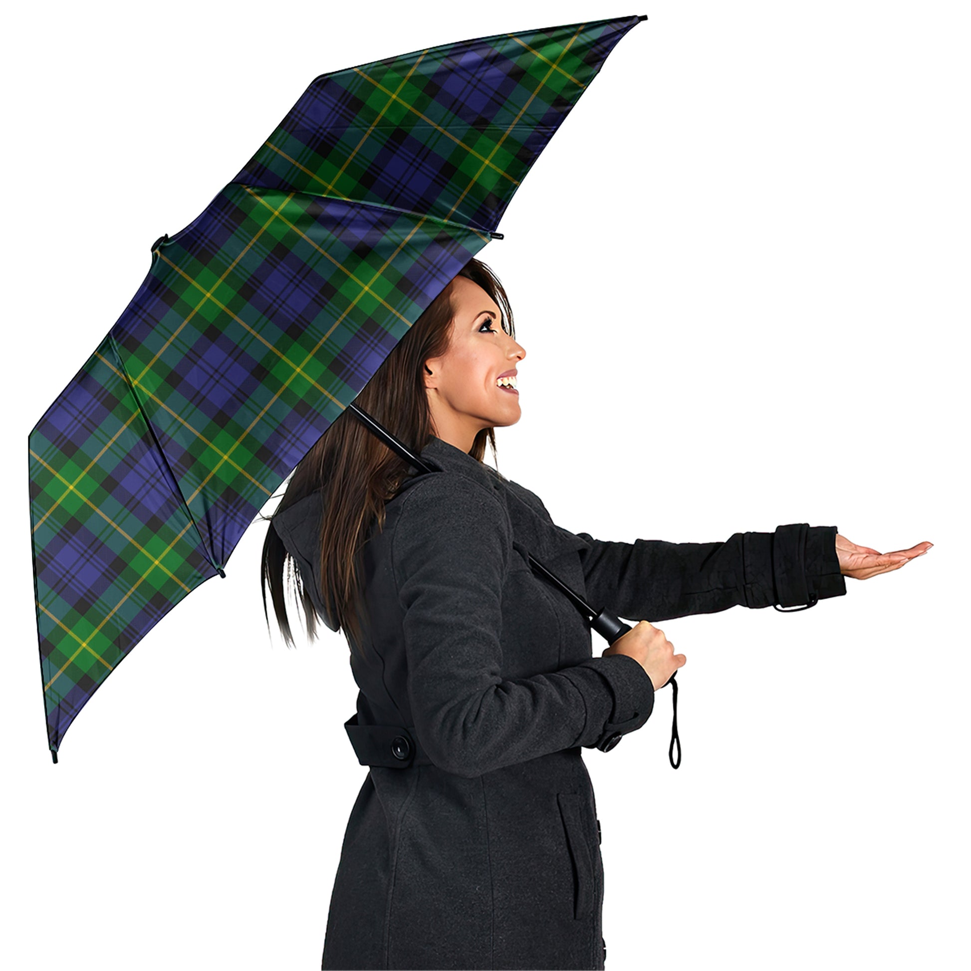 Gordon Modern Tartan Umbrella - Tartanvibesclothing