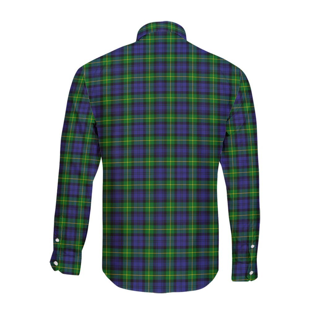 gordon-modern-tartan-long-sleeve-button-up-shirt-with-family-crest