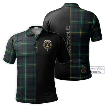 Gordon Old Tartan Polo Shirt with Family Crest and Half Of Me Style