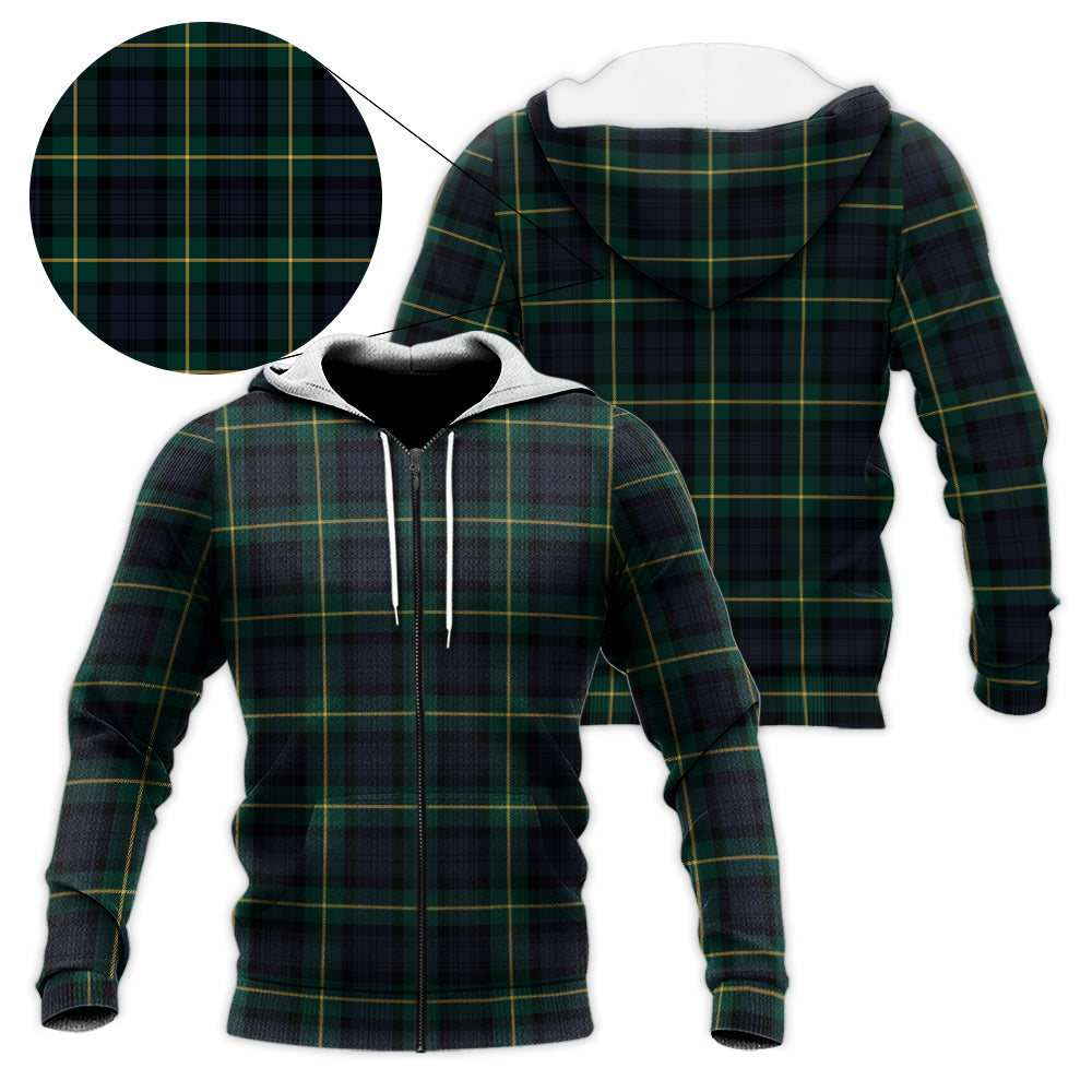 Tartan Vibes Clothing Gordon Old Tartan Knitted Hoodie