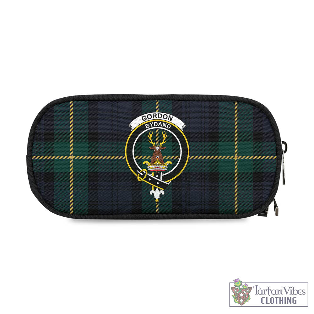 Tartan Vibes Clothing Gordon Old Tartan Pen and Pencil Case with Family Crest