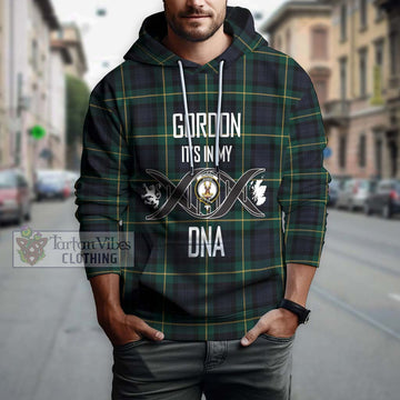 Gordon Old Tartan Hoodie with Family Crest DNA In Me Style