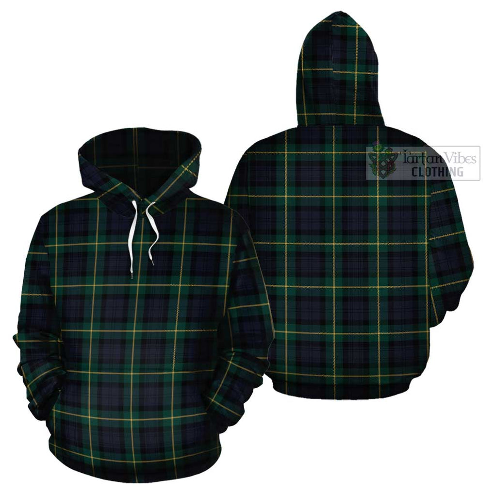 Gordon Old Tartan Cotton Hoodie Pullover Hoodie - Tartan Vibes Clothing