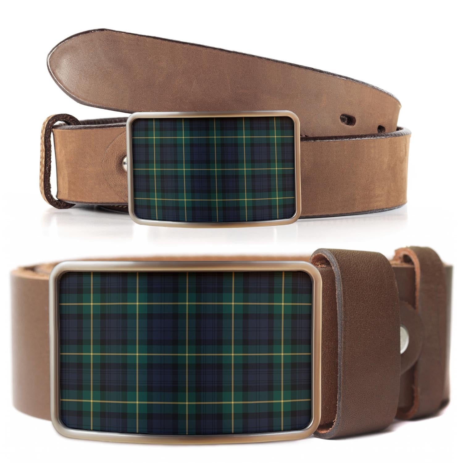 Tartan Vibes Clothing Gordon Old Tartan Belt Buckles