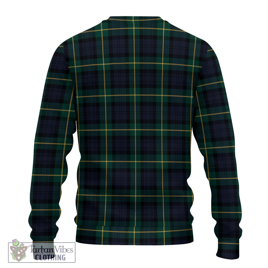 Gordon Old Tartan Knitted Sweater with Family Crest DNA In Me Style - Tartanvibesclothing Shop