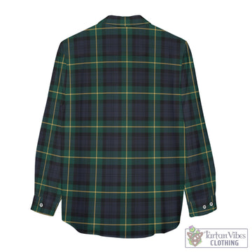 Gordon Old Tartan Women's Casual Shirt with Family Crest