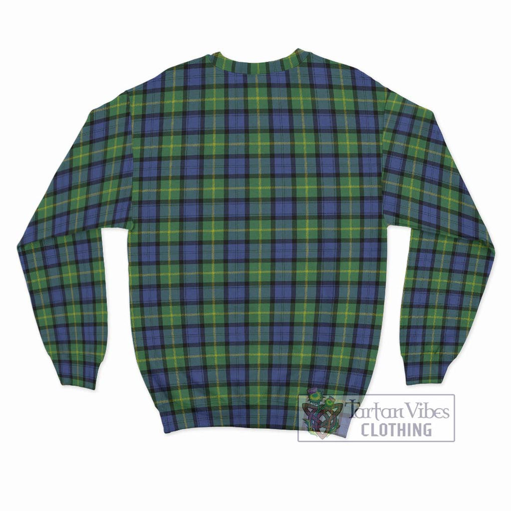 Gordon Old Ancient Tartan Sweatshirt with Family Crest DNA In Me Style - Tartanvibesclothing Shop