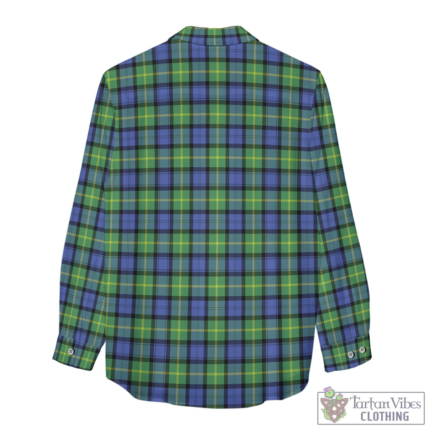 Tartan Vibes Clothing Gordon Old Ancient Tartan Womens Casual Shirt with Family Crest