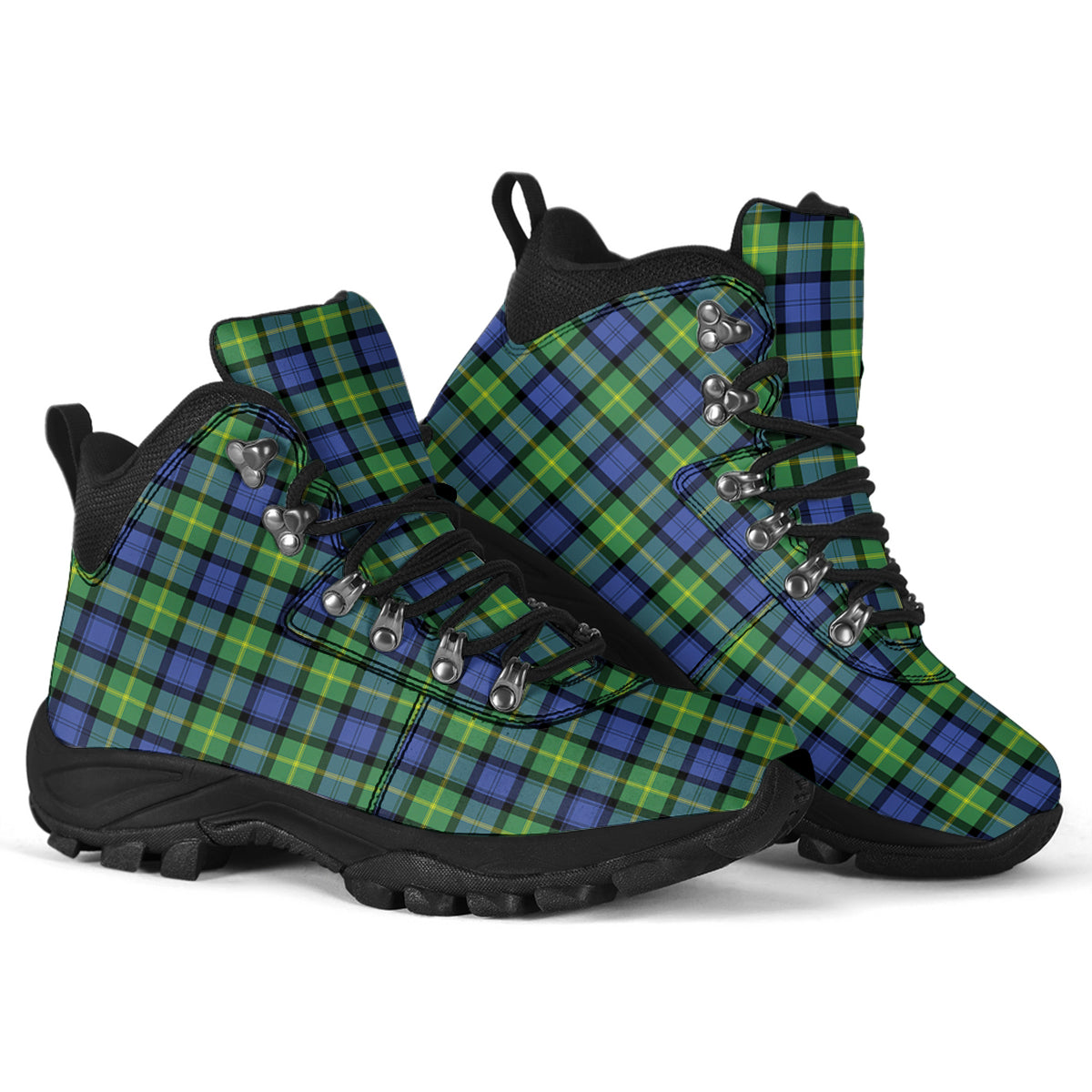 Gordon Old Ancient Tartan Alpine Boots - Tartanvibesclothing