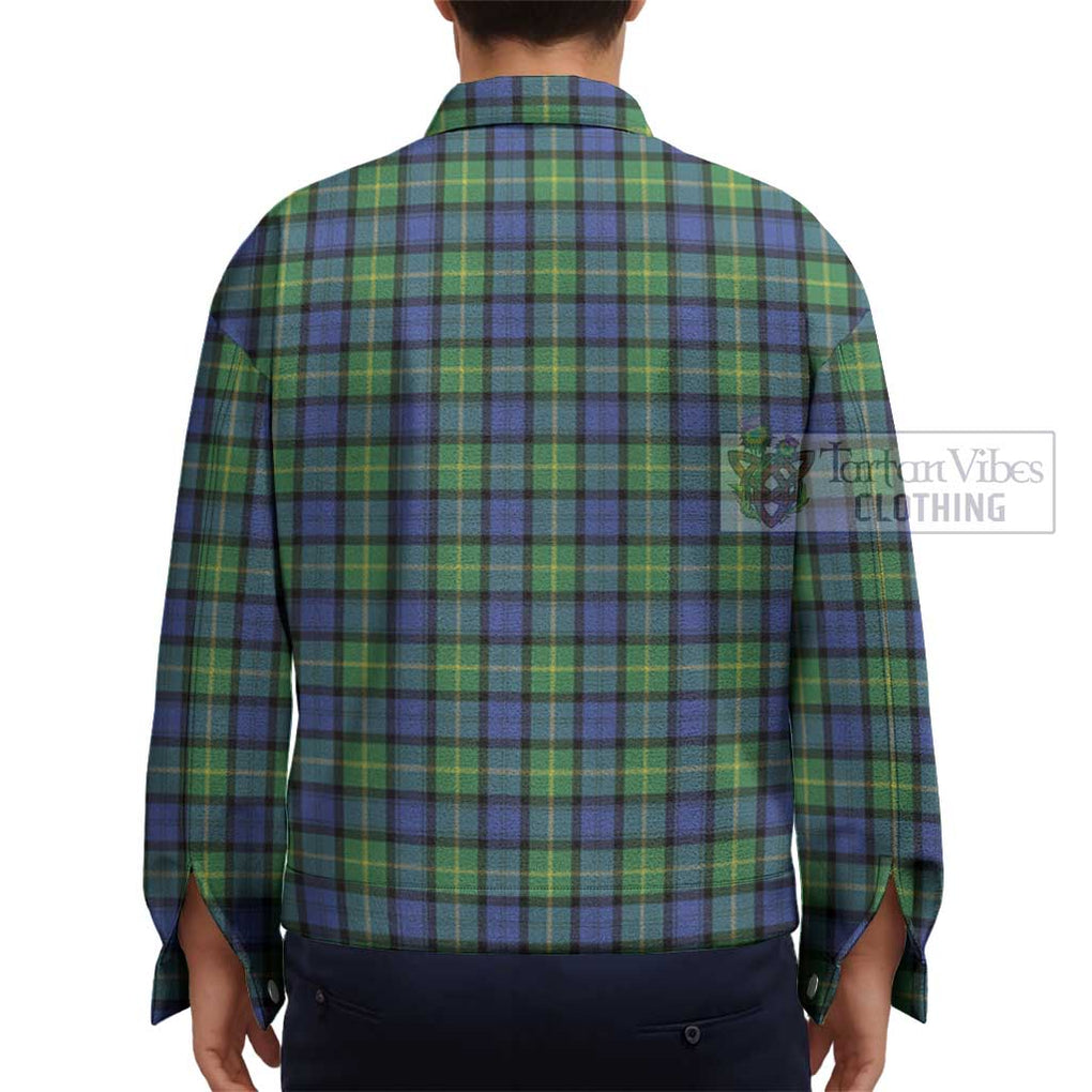 Gordon Old Ancient Tartan Unisex Lapel Cotton Jacket - Tartan Vibes Clothing