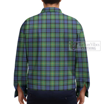 Gordon Old Ancient Tartan Unisex Lapel Cotton Jacket