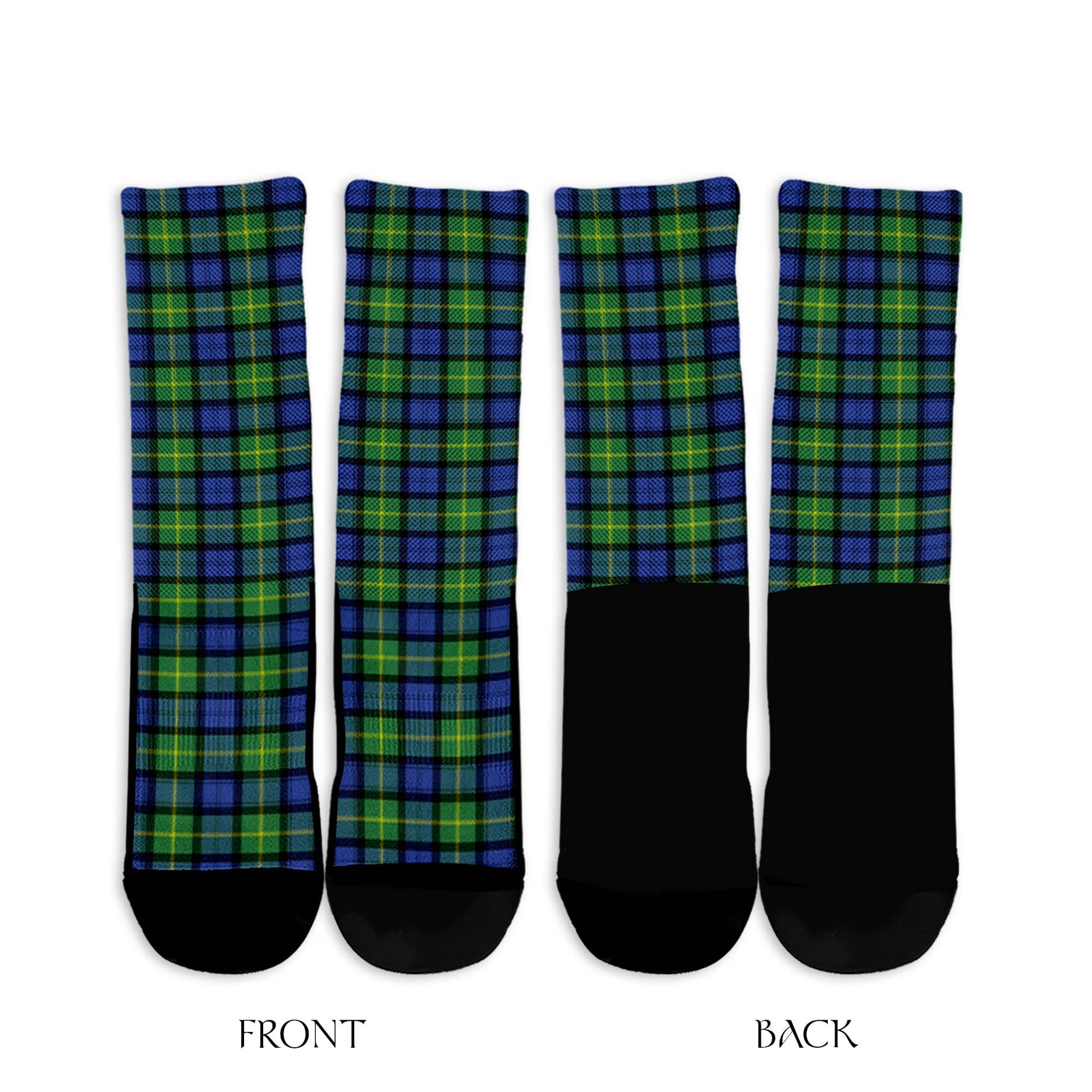 Gordon Old Ancient Tartan Crew Socks - Tartanvibesclothing