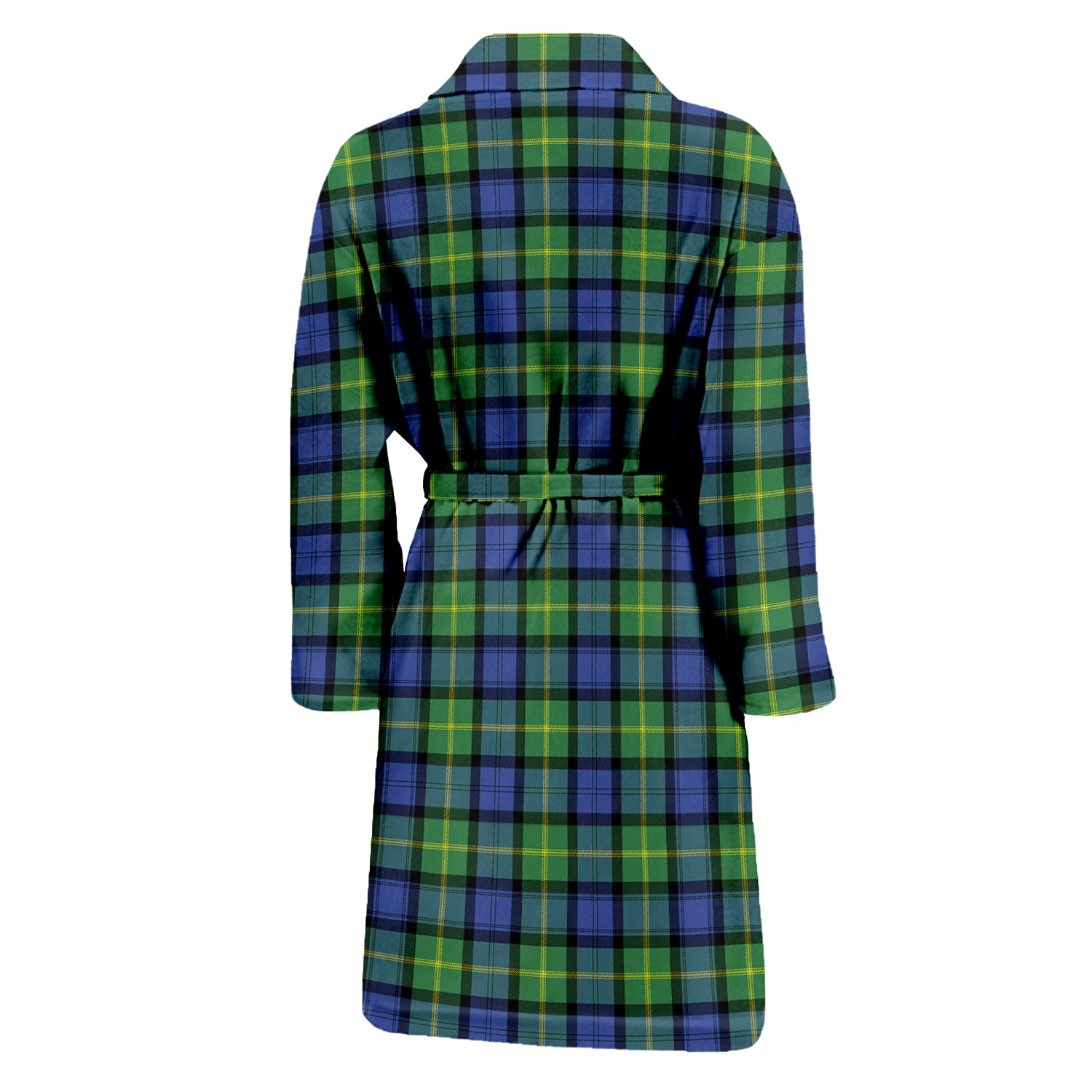 Gordon Old Ancient Tartan Bathrobe with Family Crest - Tartan Vibes Clothing