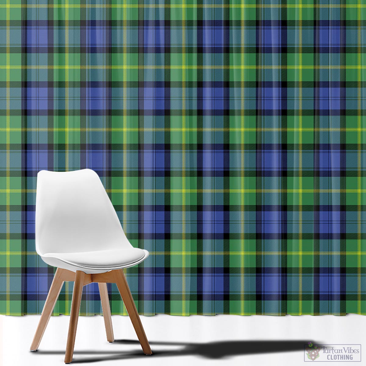 Gordon Old Ancient Tartan Window Curtain