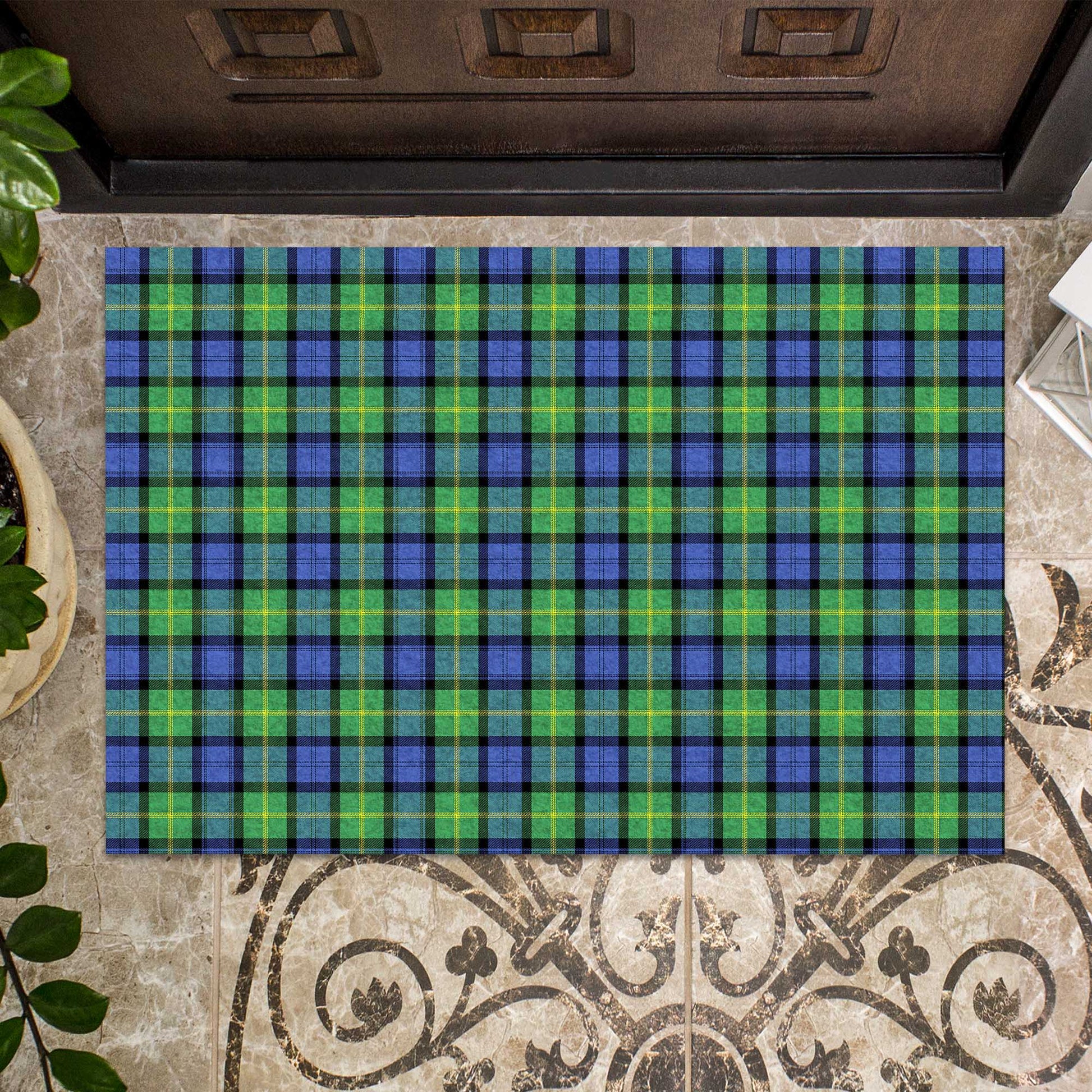 Gordon Old Ancient Tartan Door Mat - Tartanvibesclothing